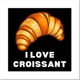 Cute Croissant Posters and Art